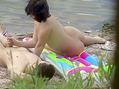 Voyeur admires how nicely they fucked