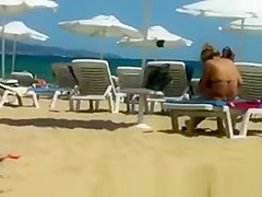 Teens in Bulgaria beach