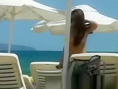 Teens in Bulgaria beach