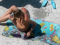 Naked girl scared by horny guy