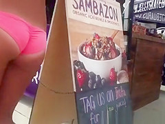 Nice ass bikini girl