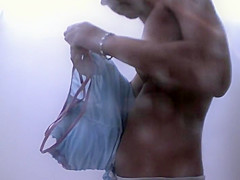 Skinny body with gorgeous tan lines