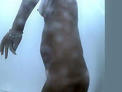 Skinny body with gorgeous tan lines
