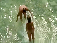 Nudist woman with nice body