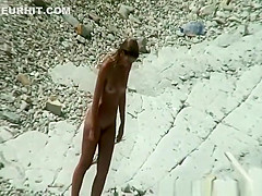 Nudist woman with nice body