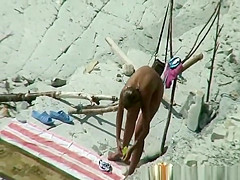 Nudist woman with nice body