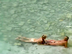 She floats to him to suck his dick