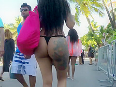 Good girl carries a bunch of stuff