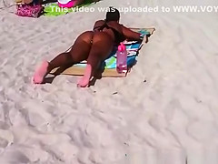 Beach hot ass