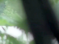 Doggy style fuck caught on the beach