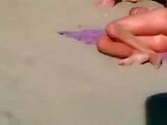 Perfect Topless Blonde Ass on the Beach