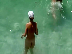 Normal day at the nudist beach