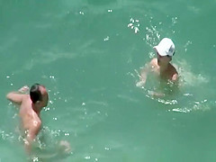 Normal day at the nudist beach