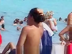 Hot bodies at the beach