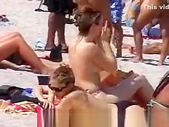 Hot bodies at the beach