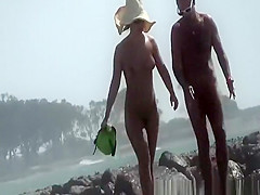 Voyeur at nudist beach secretly films women