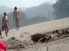 Voyeur at nudist beach secretly films women