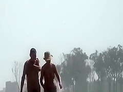 Voyeur at nudist beach secretly films women