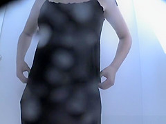 Teen changes bikini for clothes