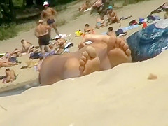 Can't get enough of an unusual nudist girl