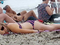 Accidentally showing ass while cuddling