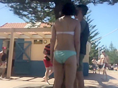 Hotness overload by the beach