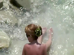 Woman is much braver than the man