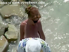 Woman is much braver than the man