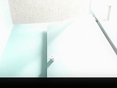 Woman spied in pool cabin