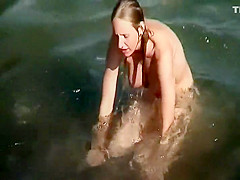 Eye tattoos on a hot ass