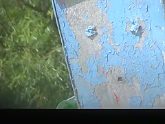 Naked woman with big pussy lips