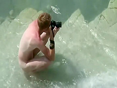 Hairy vagina in the pool cabin