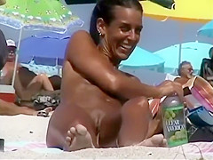 Very dark tanned but still sexy girl