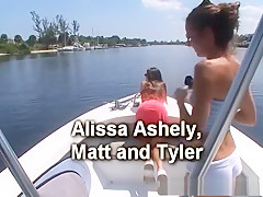 Hottest pornstar Alissa Ashley in crazy outdoor, brunette porn clip