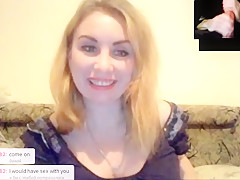 Chatroulette - russian girls big cock reactions 11