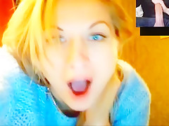 Chatroulette - russian girls big cock reactions 11