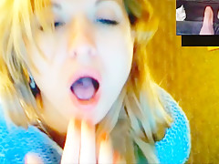 Chatroulette - russian girls big cock reactions 11