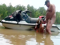 Asian slut wife fucked outdoors