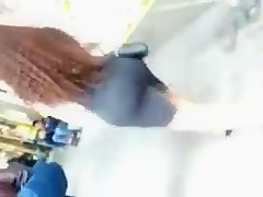 Gotcha! Big milf butt black chick strikes back