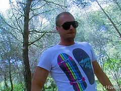 Tattooed Nymph Craves Hard Cock In Forest