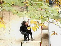 Horny homemade Couple, Outdoor adult scene