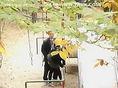 Horny homemade Couple, Outdoor adult scene