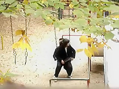 Horny homemade Couple, Outdoor adult scene