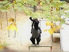 Horny homemade Couple, Outdoor adult scene