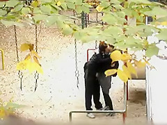 Horny homemade Couple, Outdoor adult scene