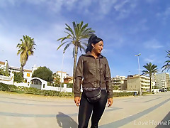 Busty Amateur Gets Naked And Ready Outdoors