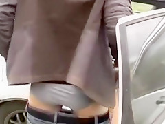 Amazing homemade Car, Fetish xxx scene