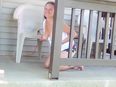 Teasing the guy across the way