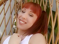 Horny pornstar Blair Segal in crazy blowjob, facial sex movie