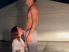 Joey Lee - Sex Outside In The Rain During Thunderstorm- Creampie: Mav